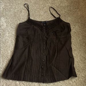 Summertime ☀️ Banana Republic button front tank